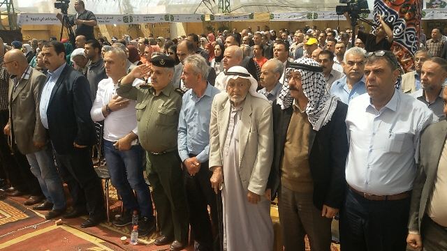 قائد منطقة جنين يشارك في افتتاح مهرجان الكرز و المنتوجات المحلية في بلدية كفر راعي